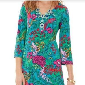 Lilly Pulitzer Jade Dress Shake Your Tail Feather